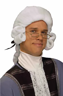 Colonial Man Costume Wig (White) • $11.49