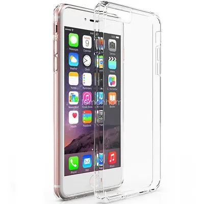 $3.83 • Buy Clear Transparent IPhone Case For IPhone 6 6S Plus Case Crystal Cover