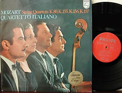 Quartetto Italiano/Mozart Quartets Nos. 1-4 Philips Stereo • $14.99