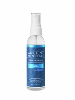 £12.65 • Buy NEW Ancient Minerals Magnesium Oil Spray Ultra 118ml With MSM