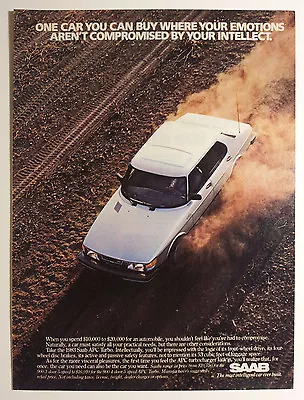 1983 Saab 900 APC Turbo Ad - Must See !! • $22.90