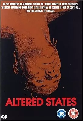 ALTERED STATES DVD William Hurt Blair Brown Ken Russell UK Rele New Sealed R2 • £12.99