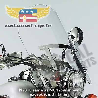 National Cycle 1999-2009 Yamaha XVS 11 V-Star 1100 Custom Dakota 3.0 • $188.95