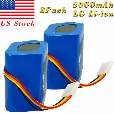 2x5000mAh 7.2V Li-ion Battery For Neato 945-0005945-0006XV-11XV-12XV-13  • $43.89