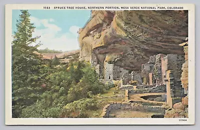 Postcard Spruce Tree House Northern Portion Mesa Verde National Park Colorado • $7.50