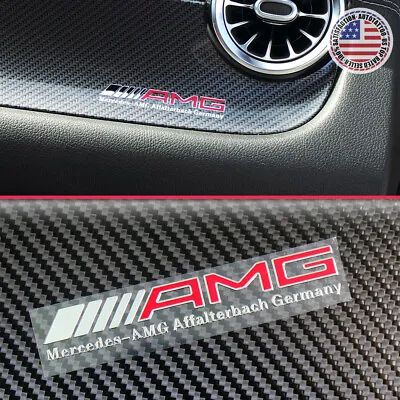 AMG Edition Interior Emblem Aluminum 3D Decal Sticker Badge Decorate Logo Gift • $9.99