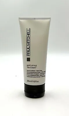 Paul Mitchell Soft Style The Cream Leave In Conditioner-Styling Cream 6.8 Oz • $26.95