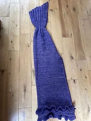 Child’s Purple Mermaid Tail Blanket • £1.50