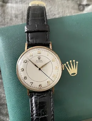 Rolex Precision Gold Watch • £2350