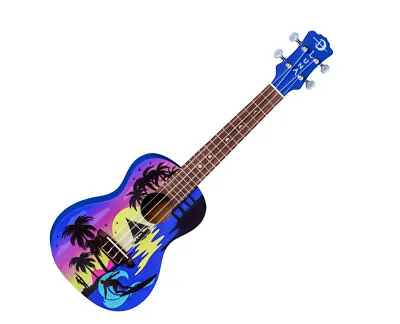 Luna Uke Kauwela Summer Concert W/ Preamp & Bag • $59.99