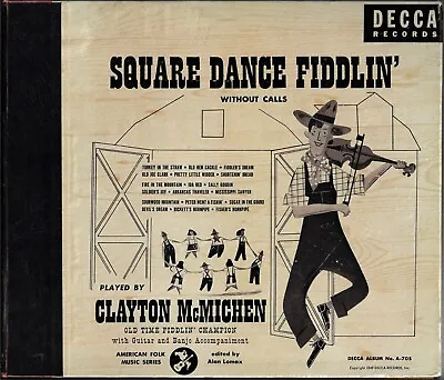 Pre-war Fiddle Clayton Mcmichen (decca No. A-705) Square Dance Fiddlin' • $8.50