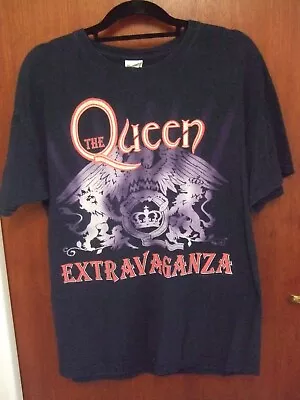 Rarer The Queen  2013  Extravaganza  Tour  T Shirt. Large Size. • £15