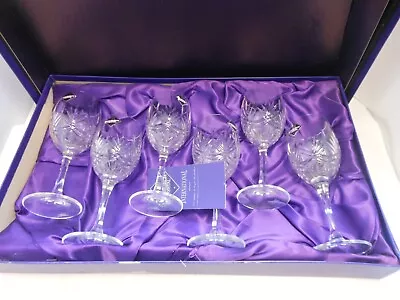 Edinburgh Crystal Wine Glasses • £19