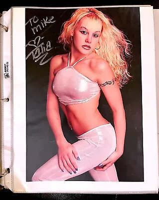 Talia Madison Miss Talia Doll Velvet Sky Signed Autograph Wrestling • $19.99