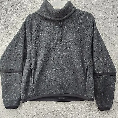 Nike Funnel Neck Hoodie Heather Gray Women's/Men's~ Size S Small • $14.99