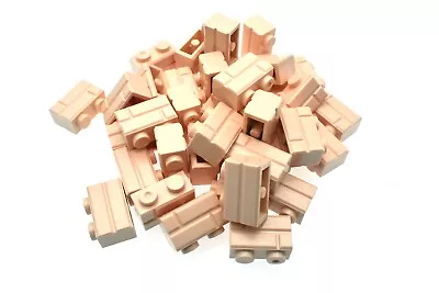 $16.14 • Buy TCM BRICKS Light Nougat 1X2 Brick Masonry Profile X100 Compatible Parts