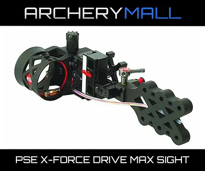 PSE X-Force Drive Max 4 Pin Bow Sight Black REG: $199.99  • $149.99