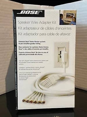 $17.99 • Buy Bose Speaker Wire Adapter Kit