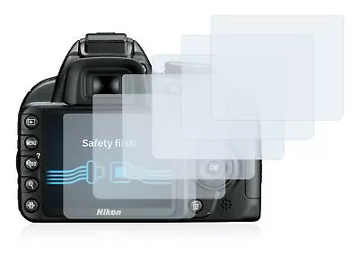 Nikon D3100 DSLR Camera 6 X Transparent ULTRA Clear Camera Screen Protector • $14.25