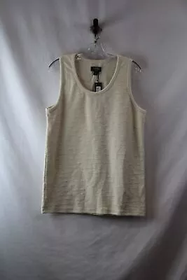 NWT Boohoo Mens Ivory Textured Knit Vest Sz M • $9.99