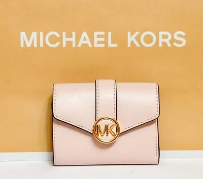 Michael Kors Carmen Medium Flap Bifold Wallet • $68