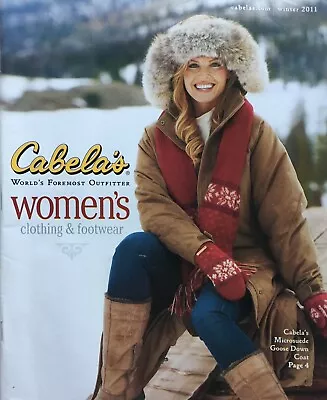 Winter 2011 CABELA'S WOMEN'S CLOTHING & FOOTWEAR Catalog  • $4