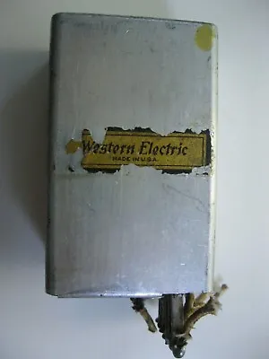 Vintage Western Electric Receiver Transformer • $69.99