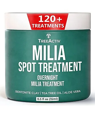 TreeActiv Overnight Milia Spot Treatment .5oz Milia Improves In 2 Weeks 120 Uses • $19.95