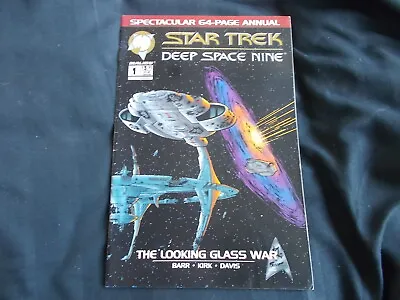 £15 • Buy Star Trek Comic Deep Space Nine Annual The Looking Glass War 1995