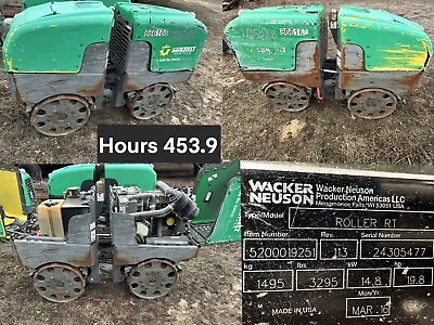 2015 Wacker Neuson RTSC3 Remote Controlled Trench Compactor Rollers - Multiples • $6500