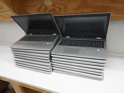 Lot Of 17! HP ProBook 650 G4 G5 I5 I7 7th Gen 8th Gen 15.6  Screen • $768