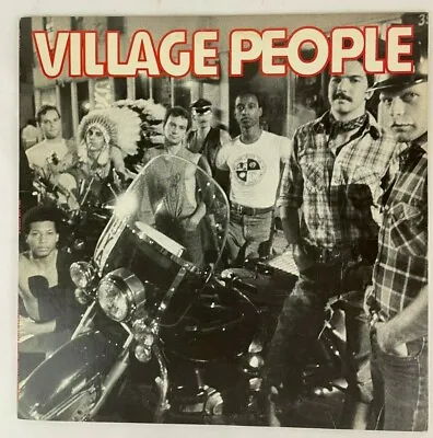 Village People Self Titled Vinyl Record Album LP Vintage 1977 Classic Pop Disco • $3.99