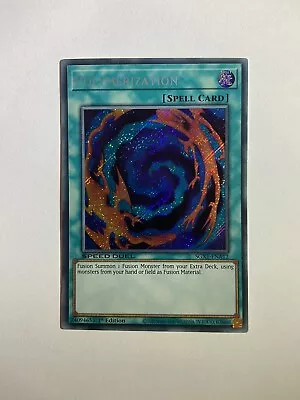 Polymerization 1st Edition Secret Rare SGX1-ENA12 YuGiOh Card • £4.99