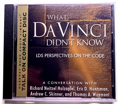 $10.99 • Buy Mormon / Talk On Cd / What Da Vinci Didn't Know / Lds Perspectives On The Code