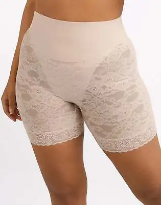 Maidenform Lace Shorty Womens Shapewear Cool Comfort Stretch Smart Control Waist • $23.50