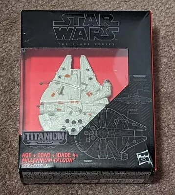 Star Wars The Black Series (2015) Titanium #01 MILLENIUM FALCON Brand New • $17.99