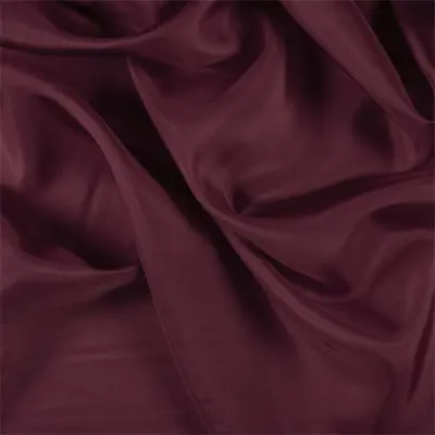 $21.30 • Buy Dark Red Silk Habotai, Fabric By The Yard