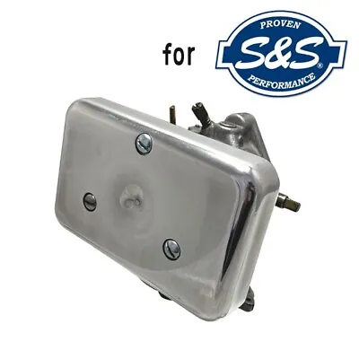 Rectangular Carb Cover For S&S SUPER E Harley Air Cleaner Cover • $140