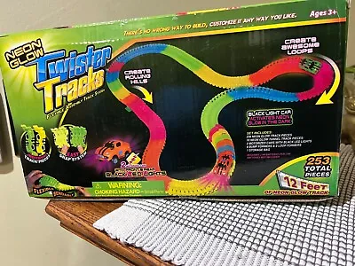 Mindscope Neon Glow Twister Tracks 253 Pieces 12 Ft • $20.99