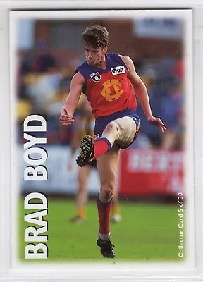 AFL Optus Vision 1996 Brad Boyd Fitzroy • $9.99