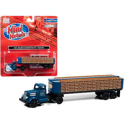 Classic Metal Works 1/87 (HO) Scale Model Tractor/Bottle Trailer Set White WC22 • $42.95