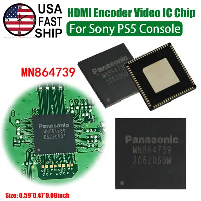 OEM HDMI Encoder Video IC Chip Control Panasonic MN864739 For Sony PS5 Console • $38.60