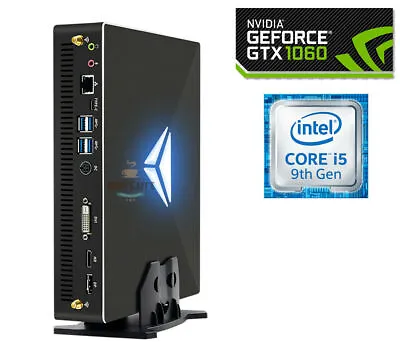 $2511.97 • Buy Intel I5 9400F 6 Core 2.9Gz Mini PC W/ Nvidia GTX 1060 6GB Max 64G RAM / USB-C