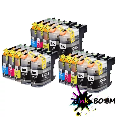 15 Ink Fits Brother LC65 LC-65 MFC-5890CN MFC-6490CW MFC-5895CW 6890CDW Printer • $10.19