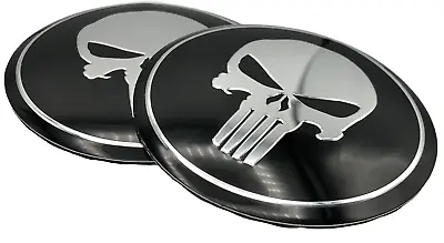 2 PACK 65mm 2.55  Punisher Sticker Decal Emblem (2 PACK) • $6.75