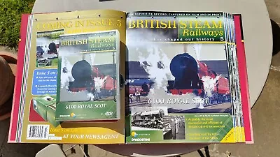 £4.99 • Buy DeAgostini British Steam Railways Magazine & DVD #5 Royal Scot