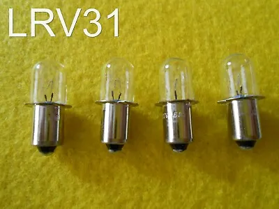 £8.85 • Buy (4) DEWALT 18v VOLT Xenon Flashlight Bulbs Replaces #DW9083 / DW908 DW919 DC509