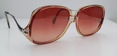 Vintage Metzler 3161 Brown Oval Sunglasses Frames Germany • $37.40