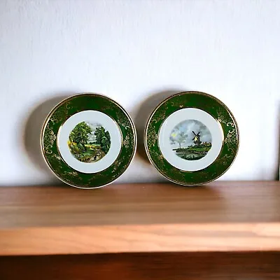 Weatherby Hanley Falcon Ware Vintage Ceramic Collectable 2 X Small Plates 3-1972 • $22.95