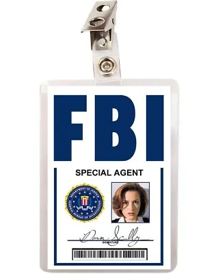 $6.65 • Buy X FILES Dana Scully FBI ID Badge